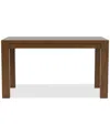 Macy's Davie Rectangular Dining Table In Brown