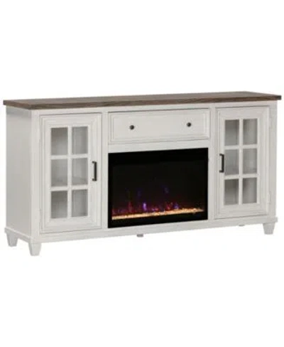 Macy's Dawnwood Media Consoles Collection In White