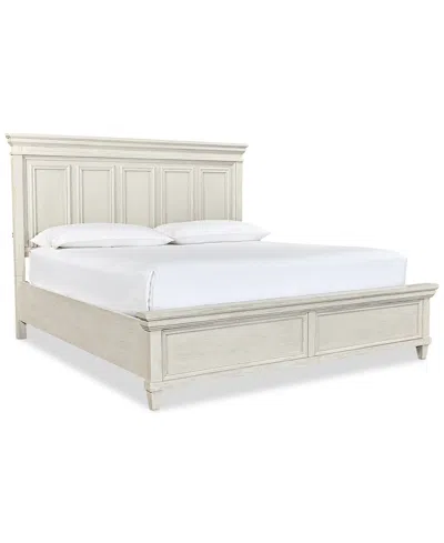Macy's Dawnwood Queen Bed In White