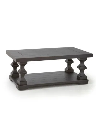 Macy's Delaney Cocktail Table In Gray