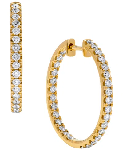 Macy's Diamond (1-1/4 Ct. T.w.) Earrings In 14k Yellow Gold