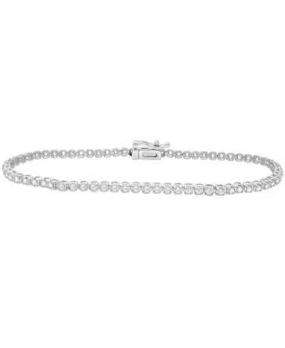 Macy's Diamond (1 Ct. T.w.) Bracelet In 14k Yellow Gold (also Available In 14k White Gold)