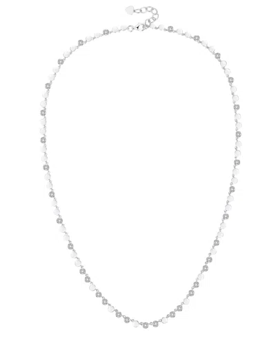 Macy's Diamond (1/5 Ct. T.w.) Necklace In Sterling Silver