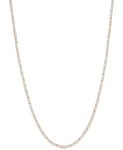 Macy's Diamond (2 Ct. T.w.) Necklace In 14k Yellow Gold (also Available In 14k White Gold)