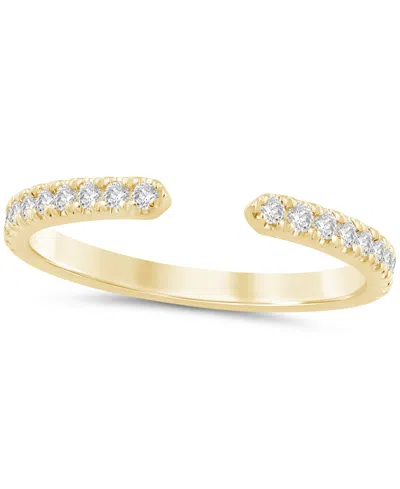 Macy's Diamond Band Ring (1/4 Ct. T.w.) In 14k Yellow Gold