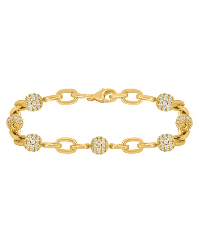 Macy's Diamond Bracelet (1-1/2 Ct. T.w.) In 14k Yellow Gold
