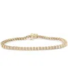 Macy's Diamond Bracelet (1 Ct. T.w.) In 14k White Gold Or 14k Yellow Gold, Exclusively At
