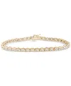 Macy's Diamond Bracelet (3 Ct. T.w.) In 14k White Gold Or 14k Yellow Gold, Exclusively At