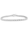 Macy's Diamond Bracelet (3 Ct. T.w.) In 14k White Gold Or 14k Yellow Gold, Exclusively At