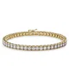 Macy's Diamond Bracelet (5-7/8 Ct. T.w.) In 10k Gold Or 10k White Gold, 8-1/2"