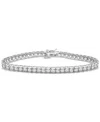 Macy's Diamond Bracelet (5-7/8 Ct. T.w.) In 10k Gold Or 10k White Gold, 8-1/2"