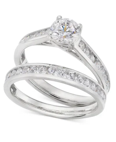 Macy's Diamond Bridal Set (1 1/2 Ct. T.w.) In 14k White Or Yellow Gold