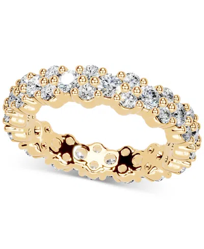 MACY'S DIAMOND CLUSTER ETERNITY BAND (2 CT. T.W.) IN PLATINUM OR 14K GOLD