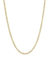 Macy's Diamond Cut Rope Link Chain 3mm Necklace Collection In 14k Gold In Gold