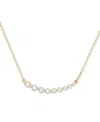 Macy's Diamond East West Necklace (1/2 Ct. T.w.) In 14k Yellow Gold In Yellow Gold
