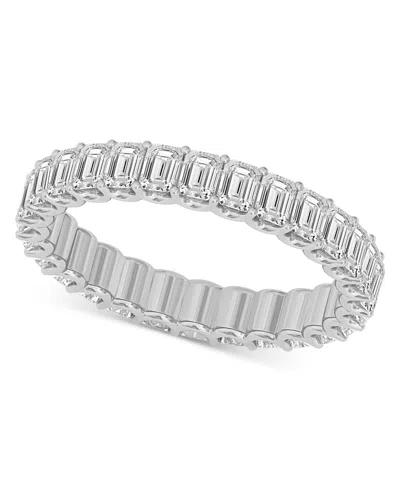 Macy's Diamond Emerald-cut Eternity Band (2 Ct. T.w.) In Platinum Or 14k Gold