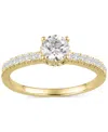 Macy's Diamond Engagement Ring (1 Ct. T.w.) In 14k Gold In Yellow Gold