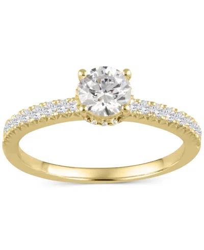 Macy's Diamond Engagement Ring (1 Ct. T.w.) In 14k Gold In Yellow Gold