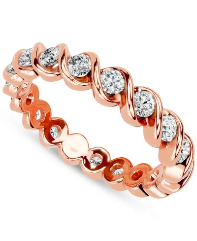Macy's Diamond Eternity Band (1 Ct. T.w.) In Platinum Or 14k Gold