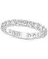 Macy's Diamond Eternity Band (2 Ct. T.w.) In 14k White Gold In White Gold