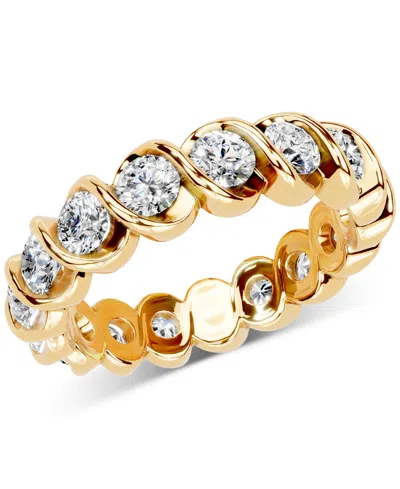 Macy's Diamond Eternity Band (2 Ct. T.w.) In Platinum Or 14k Gold