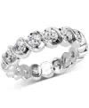 Macy's Diamond Eternity Band (1 Ct. T.w.) In Platinum Or 14k Gold In Silver