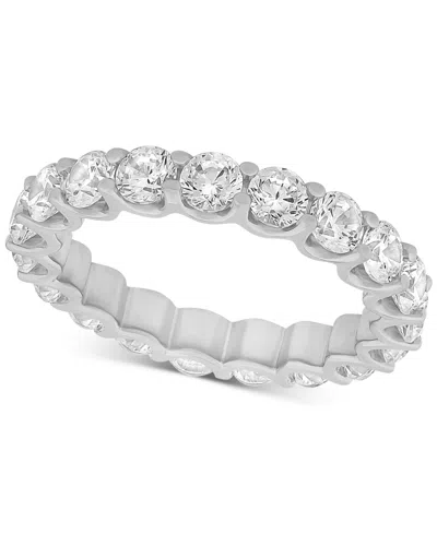 Macy's Diamond Eternity Band (3 Ct. T.w.) In Platinum Or 14k Gold In White Gold