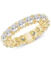 Macy's Diamond Eternity Band (4 Ct. T.w.) In 14k White Or Yellow Gold In Yellow Gold