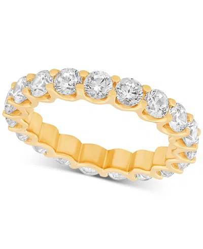 Macy's Diamond Eternity Band (4 Ct. T.w.) In Platinum Or 14k Gold In Yellow Gold