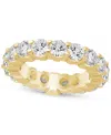Macy's Diamond Eternity Band (5 Ct. T.w.) In 14k White Or Yellow Gold In Yellow Gold