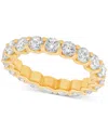Macy's Diamond Eternity Band (5 Ct. T.w.) In Platinum Or 14k Gold In Yellow Gold