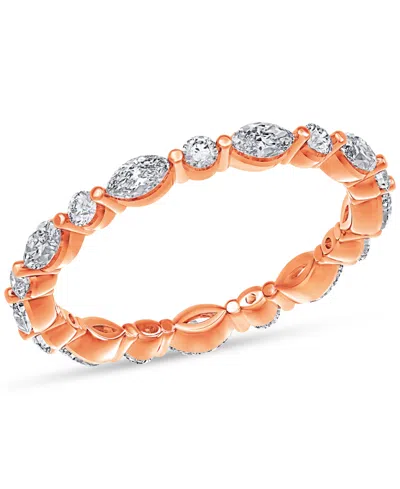 Macy's Diamond Eternity Ring (1 Ct. T.w.) In Platinum, 14k White Gold, 14k Gold, Or 14k Rose Gold