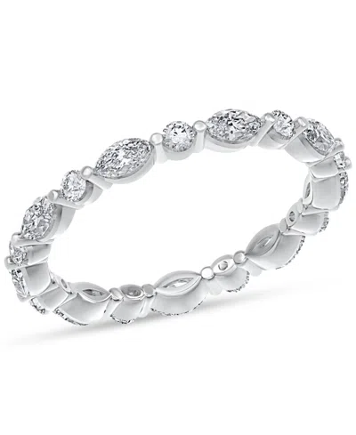 Macy's Diamond Eternity Ring (1 Ct. T.w.) In Platinum, 14k White Gold, 14k Gold, Or 14k Rose Gold