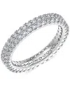Macy's Diamond Eternity Ring (1 Ct. T.w.) In Platinum, 14k White Gold, 14k Gold, Or 14k Rose Gold In White Gold