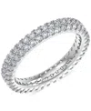 Macy's Diamond Eternity Ring (1 Ct. T.w.) In Platinum, 14k White Gold, 14k Gold, Or 14k Rose Gold In Platinum
