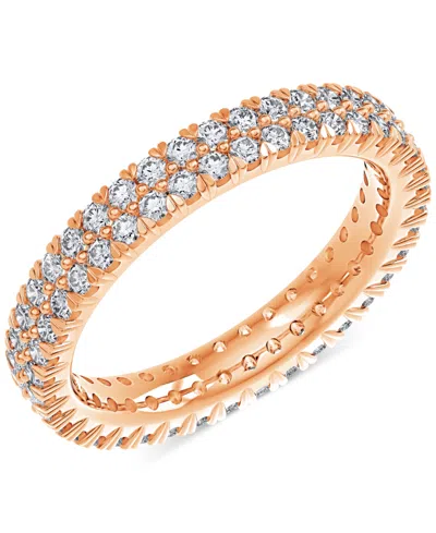 Macy's Diamond Eternity Ring (1 Ct. T.w.) In Platinum, 14k White Gold, 14k Gold, Or 14k Rose Gold