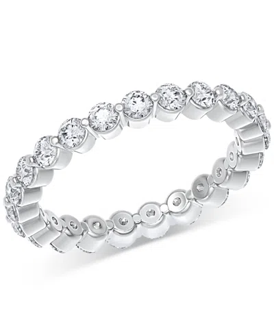 Macy's Diamond Eternity Ring (1 Ct. T.w.) In Platinum Or 14k Gold In White Gold