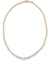 MACY'S DIAMOND GRADUATED COLLAR TENNIS NECKLACE (5 CT. T.W.) IN 14K WHITE GOLD OR 14K YELLOW GOLD