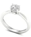 Macy's Diamond Hidden Halo Engagement Ring (3/4 Ct. T.w.) In 14k White Gold