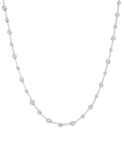 Macy's Diamond Necklace (1 Ct. T.w.) In 10k White Or Yellow Gold