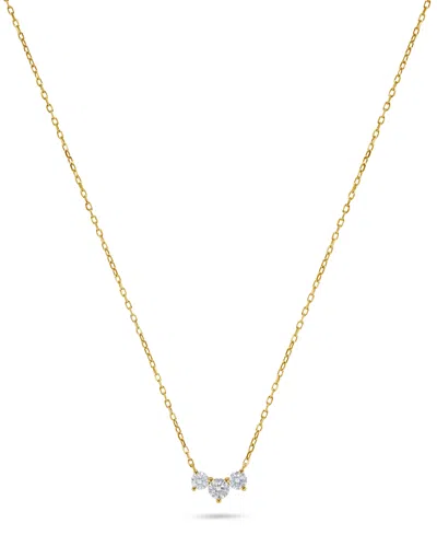 Macy's Diamond Necklace (1/2 Ct. T.w.) In 14k Yellow Gold (also In 14k White Gold)