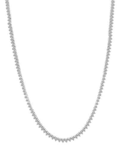 Macy's Diamond Necklace (5 Ct. T.w.) In 14k White Gold