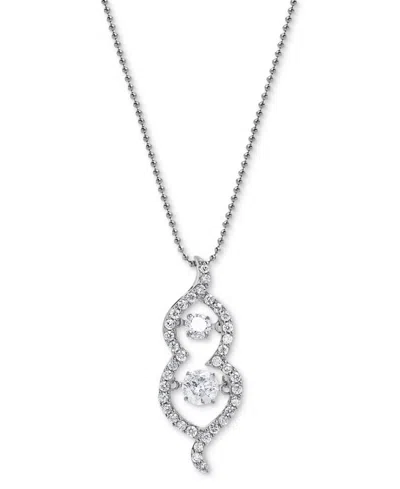 Macy's Diamond Pendant Necklace (1/2 Ct. T.w.) In 14k White Gold