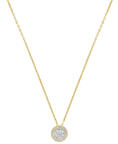 Macy's Diamond Pendant Necklace (1/4 Ct. T.w.) In 14k Yellow Gold (also In 14k White Gold)
