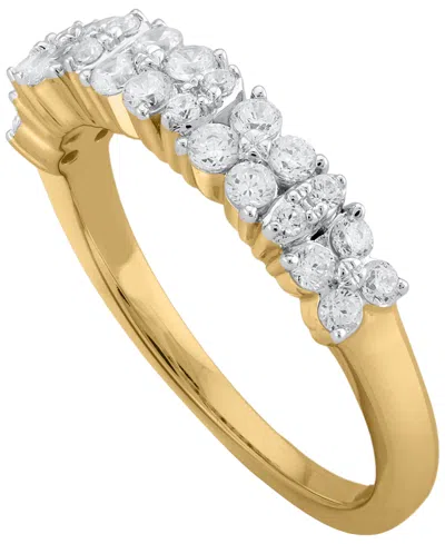 Macy's Diamond Ring (1/2 Ct. T.w.) In 10k Yellow Gold