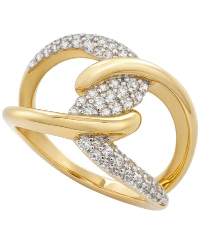 Macy's Diamond Ring (1/2 Ct. T.w.) In 10k Yellow Gold