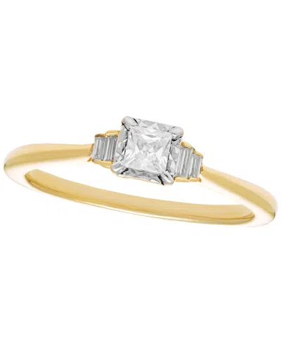 Macy's Diamond Ring (1/4 Ct. T.w.) In 10k Yellow Gold