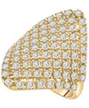 Macy's Diamond Ring (2 Ct. T.w.) In 14k Yellow Gold In Gold