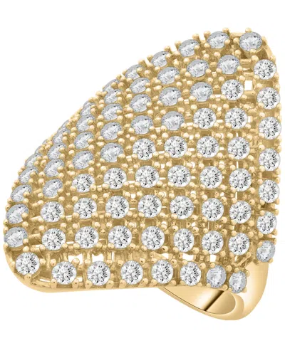 Macy's Diamond Ring (2 Ct. T.w.) In 14k Yellow Gold