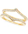Macy's Diamond Ring Enhancer (1/3 Ct. T.w.) In 14k Gold In Yellow Gold